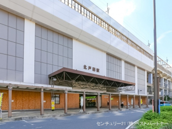 周辺環境　埼京線「北戸田」駅560m