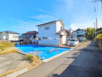 �O�ʓ��H�܂ތ��n�ʐ^�@-