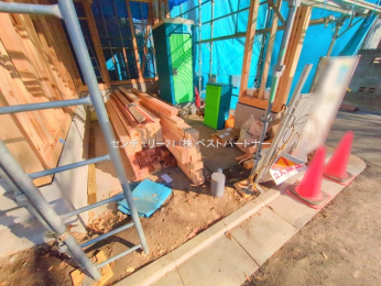 �O�ʓ��H�܂ތ��n�ʐ^�@-