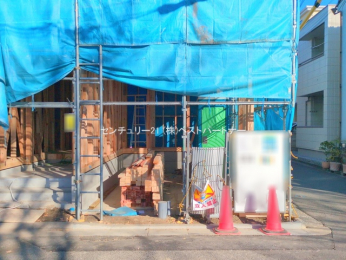 �O�ʓ��H�܂ތ��n�ʐ^�@-