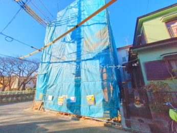 �O�ʓ��H�܂ތ��n�ʐ^�@-