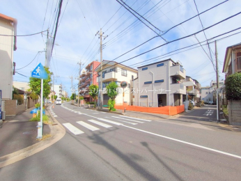 �O�ʓ��H�܂ތ��n�ʐ^�@-