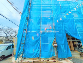 �O�ʓ��H�܂ތ��n�ʐ^�@-