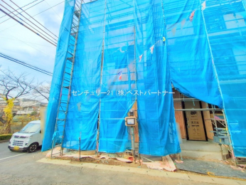 �O�ʓ��H�܂ތ��n�ʐ^�@-