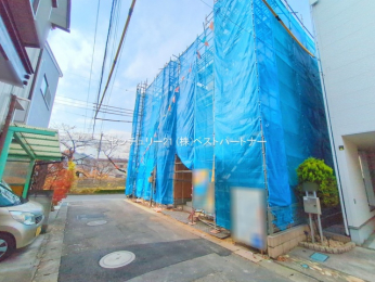 �O�ʓ��H�܂ތ��n�ʐ^�@-