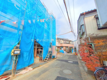 �O�ʓ��H�܂ތ��n�ʐ^�@-