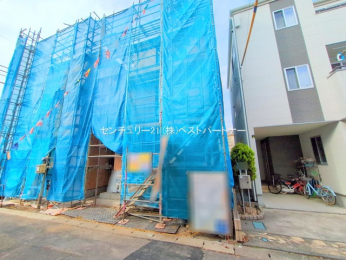 �O�ʓ��H�܂ތ��n�ʐ^�@-