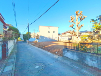 �O�ʓ��H�܂ތ��n�ʐ^�@-