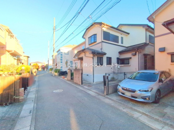 �O�ʓ��H�܂ތ��n�ʐ^�@-