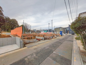 �O�ʓ��H�܂ތ��n�ʐ^�@-