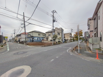 �O�ʓ��H�܂ތ��n�ʐ^�@-