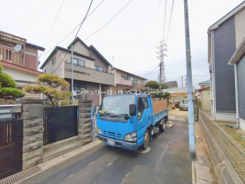 �O�ʓ��H�܂ތ��n�ʐ^�@-