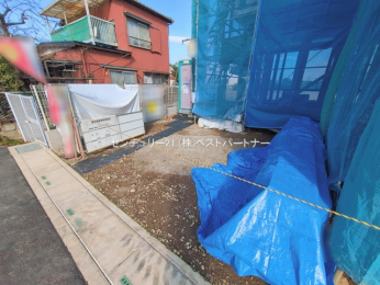 �O�ʓ��H�܂ތ��n�ʐ^�@-