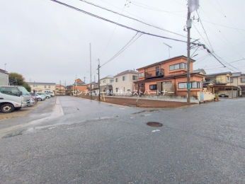 �O�ʓ��H�܂ތ��n�ʐ^�@-