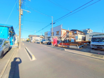 �O�ʓ��H�܂ތ��n�ʐ^�@-