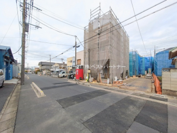 �O�ʓ��H�܂ތ��n�ʐ^�@-