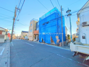 �O�ʓ��H�܂ތ��n�ʐ^�@-