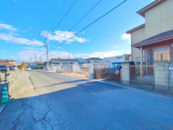 �O�ʓ��H�܂ތ��n�ʐ^�@-