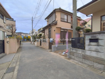 �O�ʓ��H�܂ތ��n�ʐ^�@-