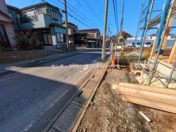 �O�ʓ��H�܂ތ��n�ʐ^�@-