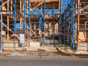 �O�ʓ��H�܂ތ��n�ʐ^�@-