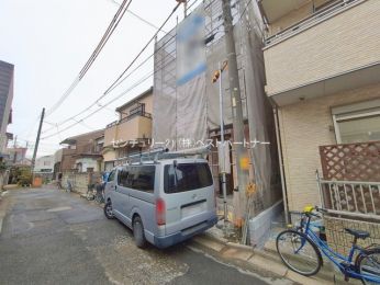 �O�ʓ��H�܂ތ��n�ʐ^�@-