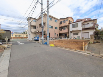 �O�ʓ��H�܂ތ��n�ʐ^�@-