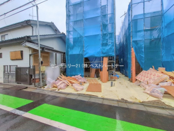 �O�ʓ��H�܂ތ��n�ʐ^�@-