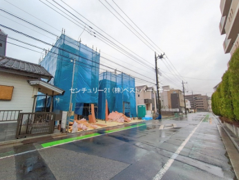 �O�ʓ��H�܂ތ��n�ʐ^�@-