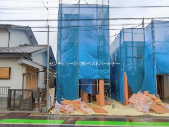 �O�ʓ��H�܂ތ��n�ʐ^�@-