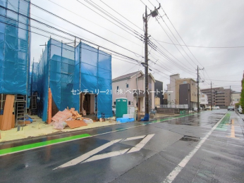 �O�ʓ��H�܂ތ��n�ʐ^�@-