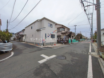 �O�ʓ��H�܂ތ��n�ʐ^�@-