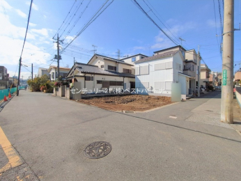 �O�ʓ��H�܂ތ��n�ʐ^�@-