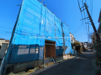 �O�ʓ��H�܂ތ��n�ʐ^�@-