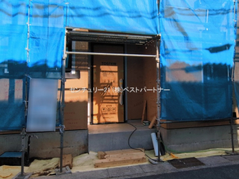 �O�ʓ��H�܂ތ��n�ʐ^�@-