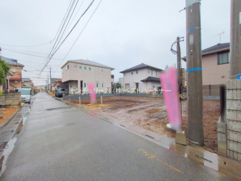 �O�ʓ��H�܂ތ��n�ʐ^�@-