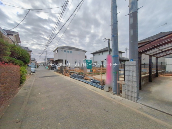 �O�ʓ��H�܂ތ��n�ʐ^�@-