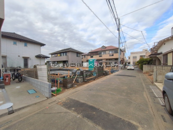 �O�ʓ��H�܂ތ��n�ʐ^�@-