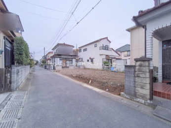 �O�ʓ��H�܂ތ��n�ʐ^�@-