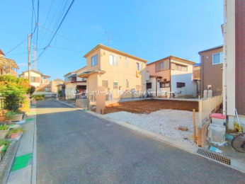 �O�ʓ��H�܂ތ��n�ʐ^�@-