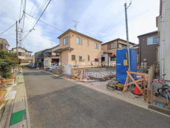 �O�ʓ��H�܂ތ��n�ʐ^�@-