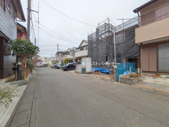 �O�ʓ��H�܂ތ��n�ʐ^�@-