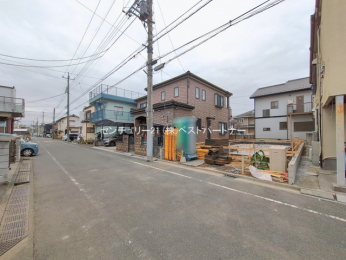 �O�ʓ��H�܂ތ��n�ʐ^�@-