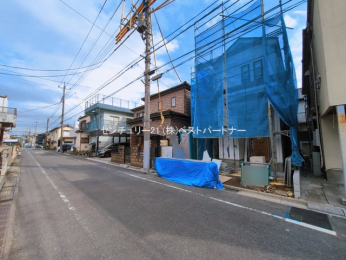 �O�ʓ��H�܂ތ��n�ʐ^�@-