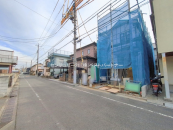 �O�ʓ��H�܂ތ��n�ʐ^�@-