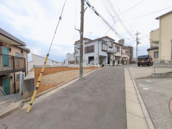 �O�ʓ��H�܂ތ��n�ʐ^�@-