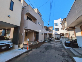 �O�ʓ��H�܂ތ��n�ʐ^�@-