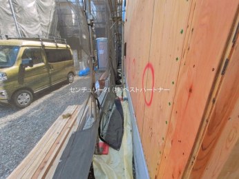 �O�ʓ��H�܂ތ��n�ʐ^�@-