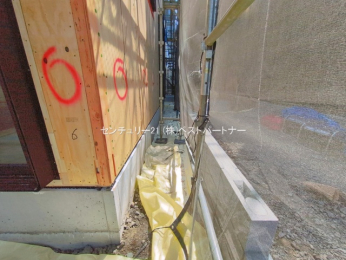 �O�ʓ��H�܂ތ��n�ʐ^�@-