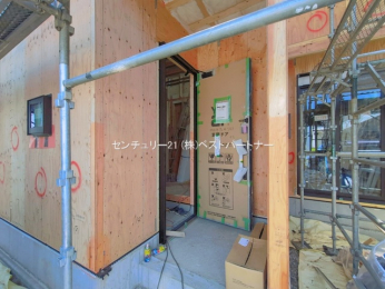 �O�ʓ��H�܂ތ��n�ʐ^�@-